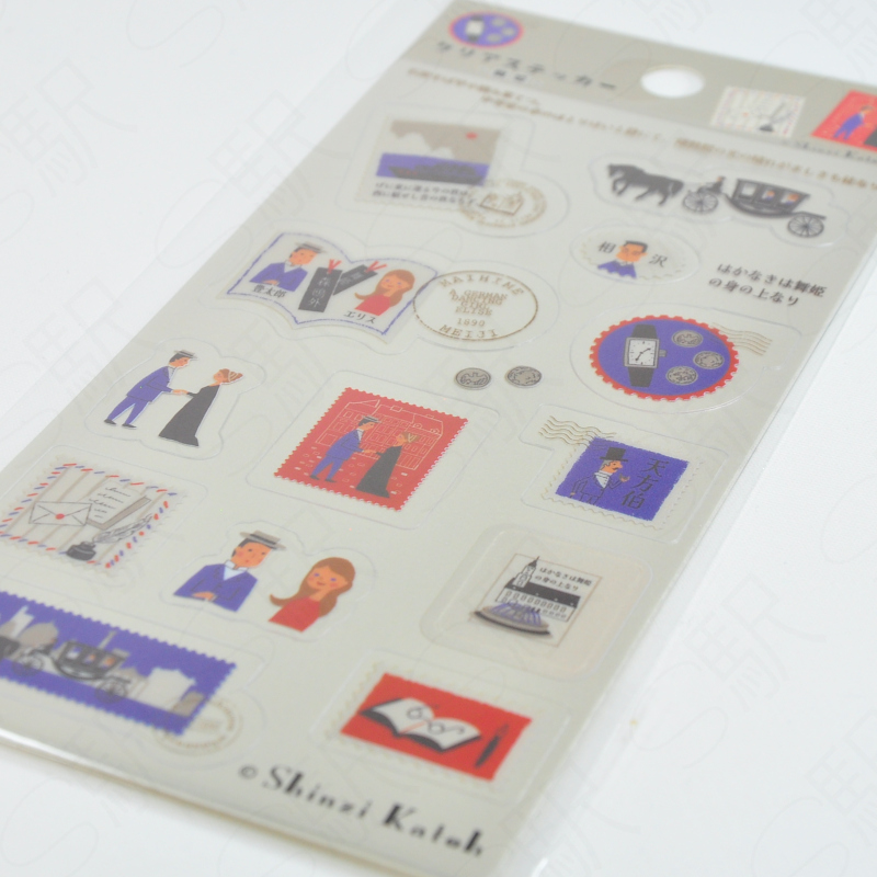 Shinzi Katoh Clear Sticker Sheet B - Maihime
